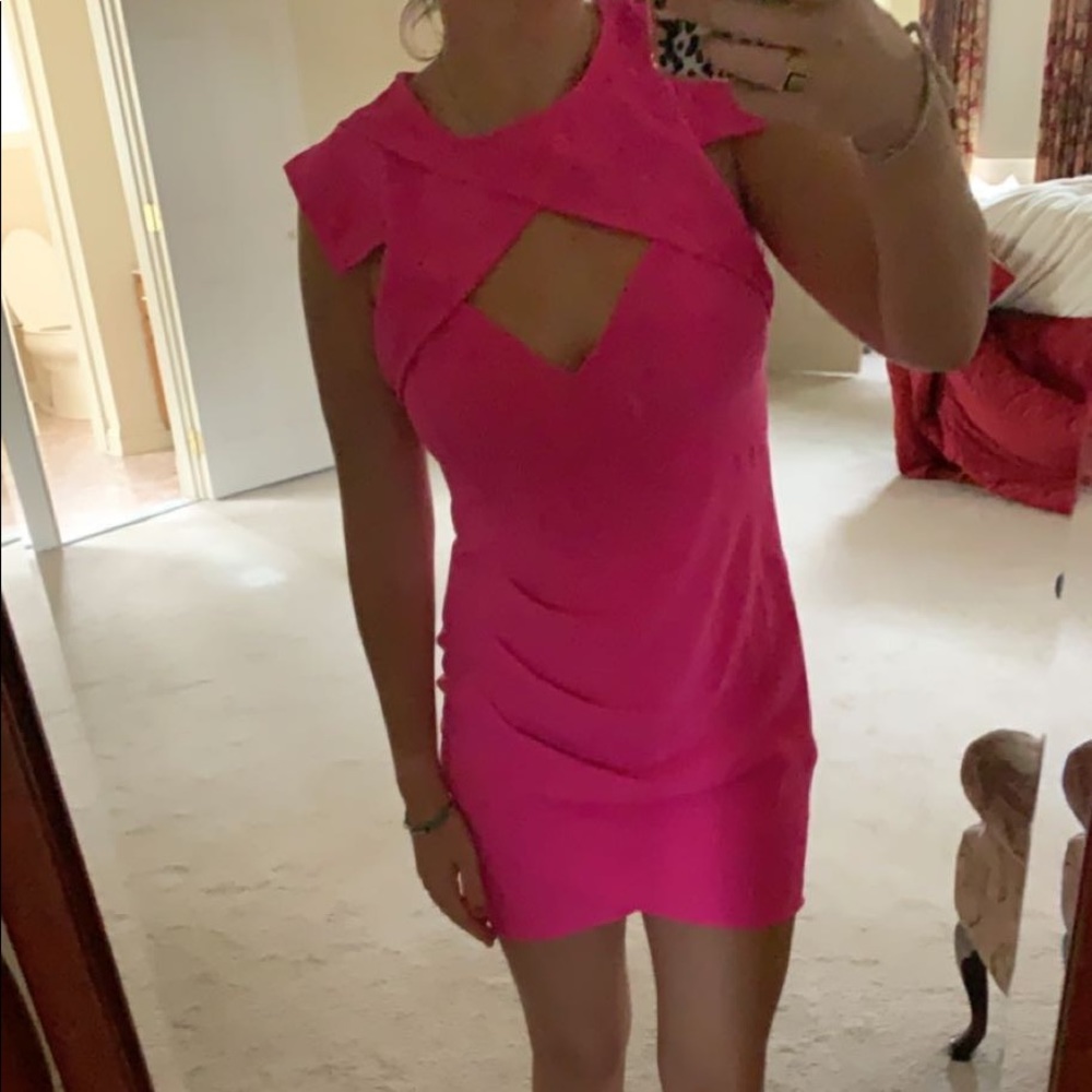 Pink dress